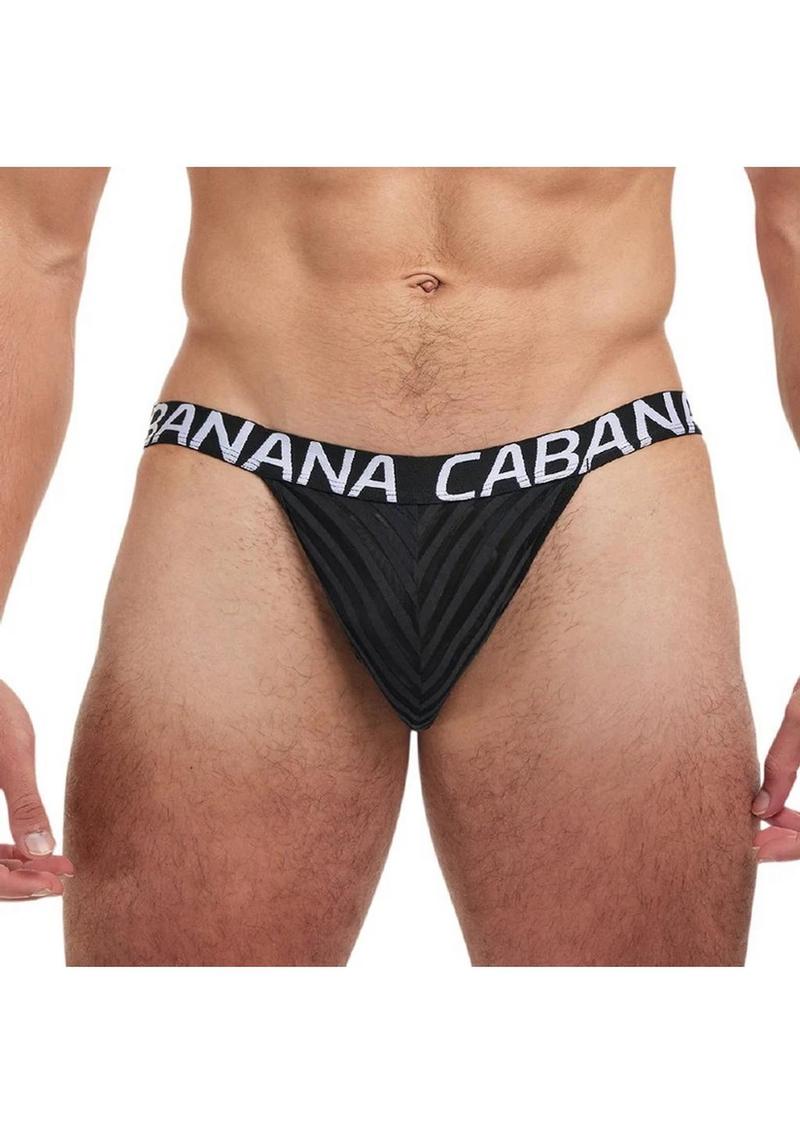 Banana Cabana Sheer Euro Jock