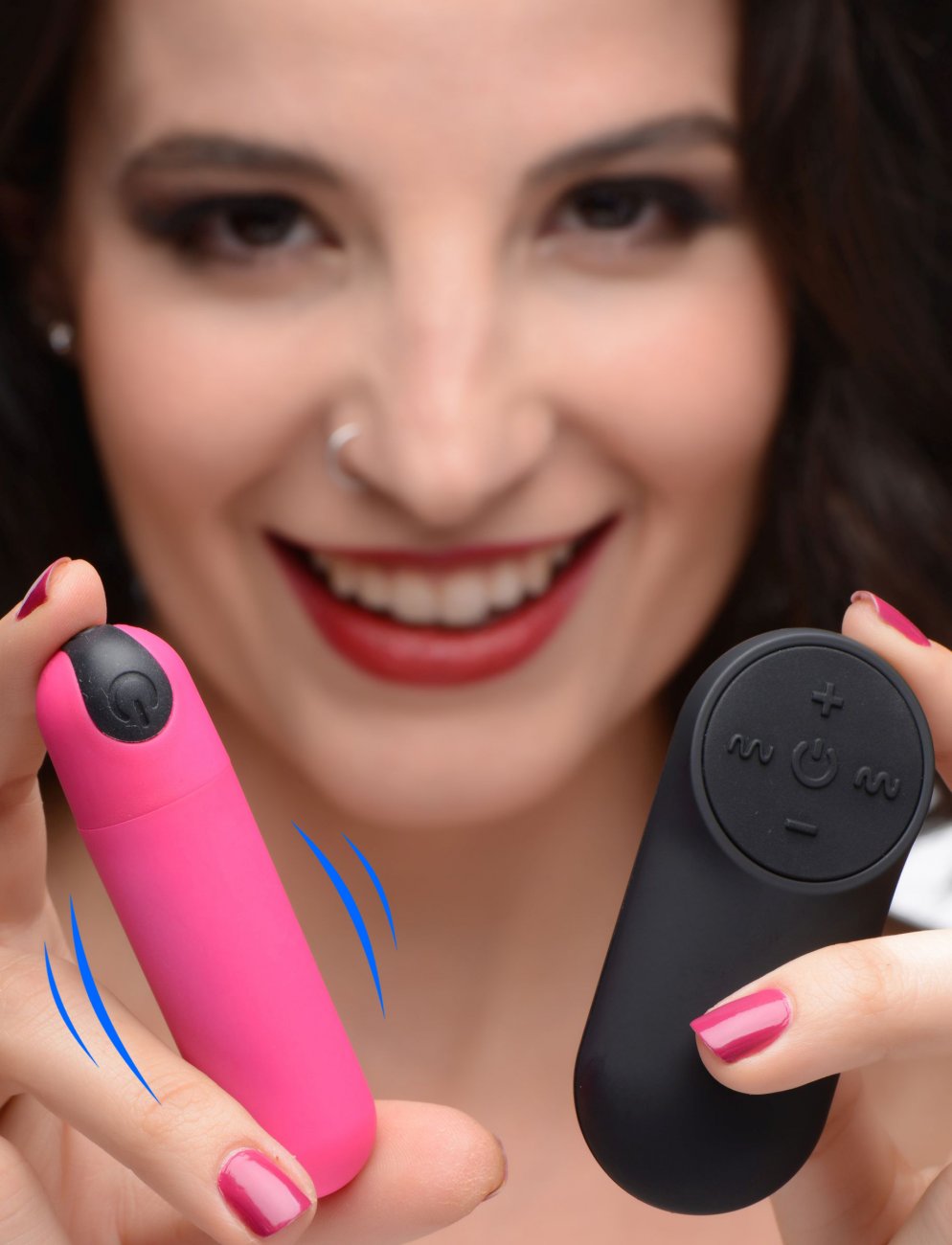 Bang! Remote Control Vibrating Bullet Pink
