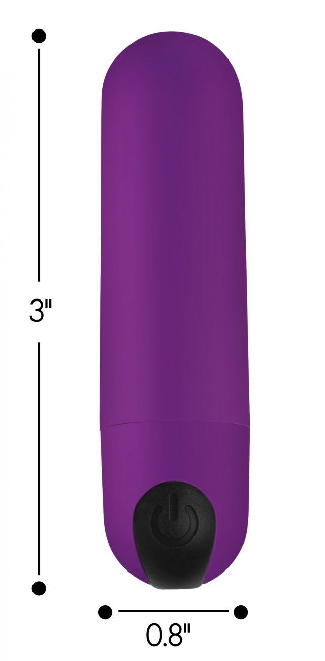 Bang! Remote Control Vibrating Bullet Purple