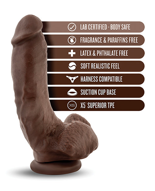 Coverboy The Mechanic 9" Dildo - Chocolate