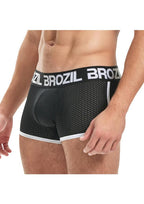 Brozil Ultra Glute and Bulge Enhancing Mesh Trunk