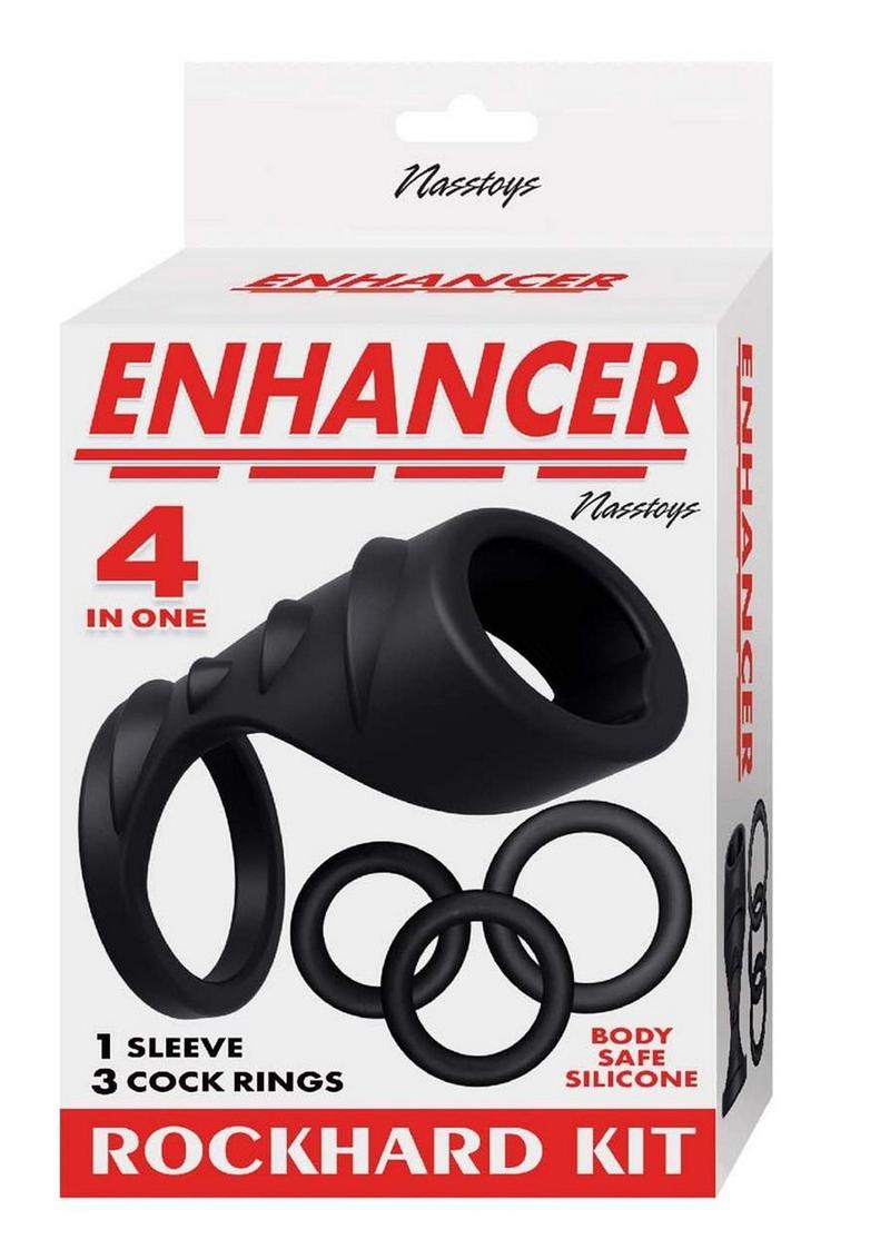 Nasstoys Enhancer RockHard Kit Penis Sleeve and Cock Rings