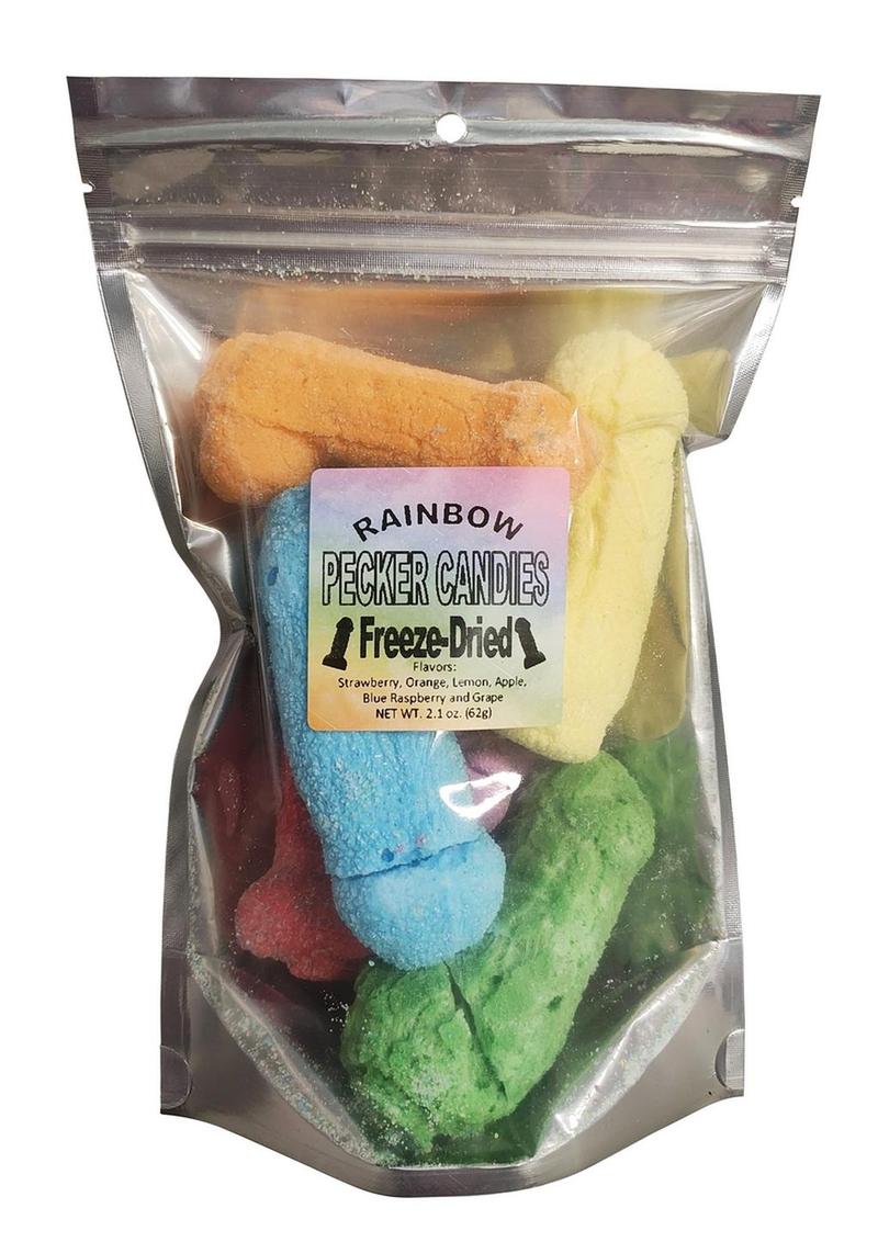 Freeze Dried Rainbow Pecker Candy