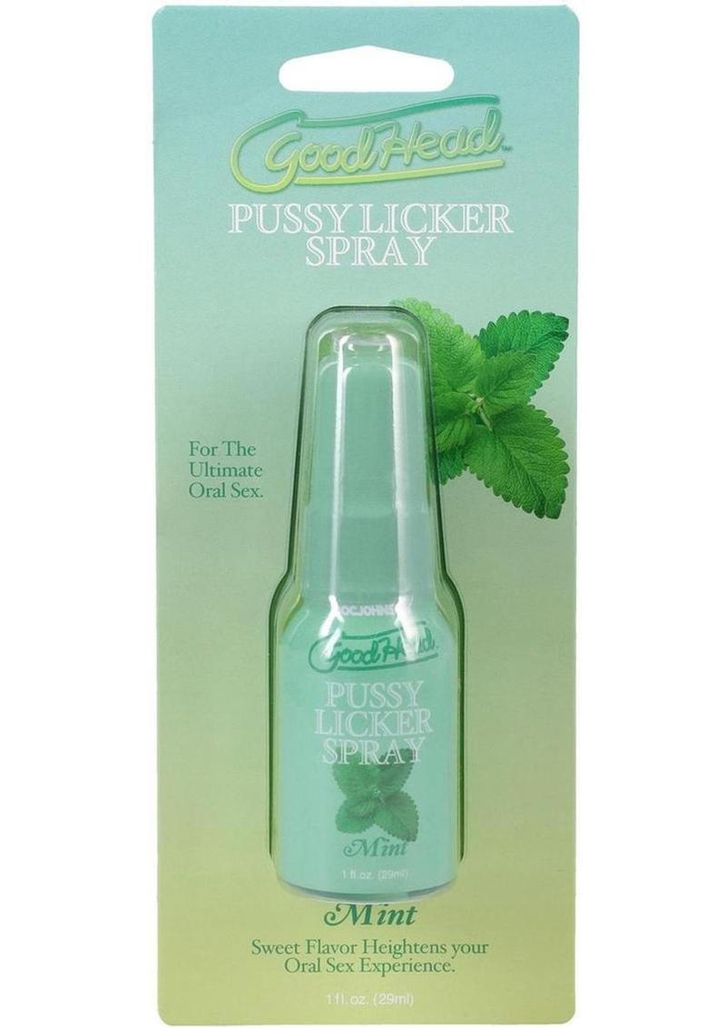 GoodHead Pussy Licker Spray Mint Flavor
