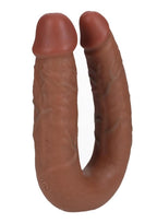 Real Rock U-Shaped Realistic Skin Double Dildo