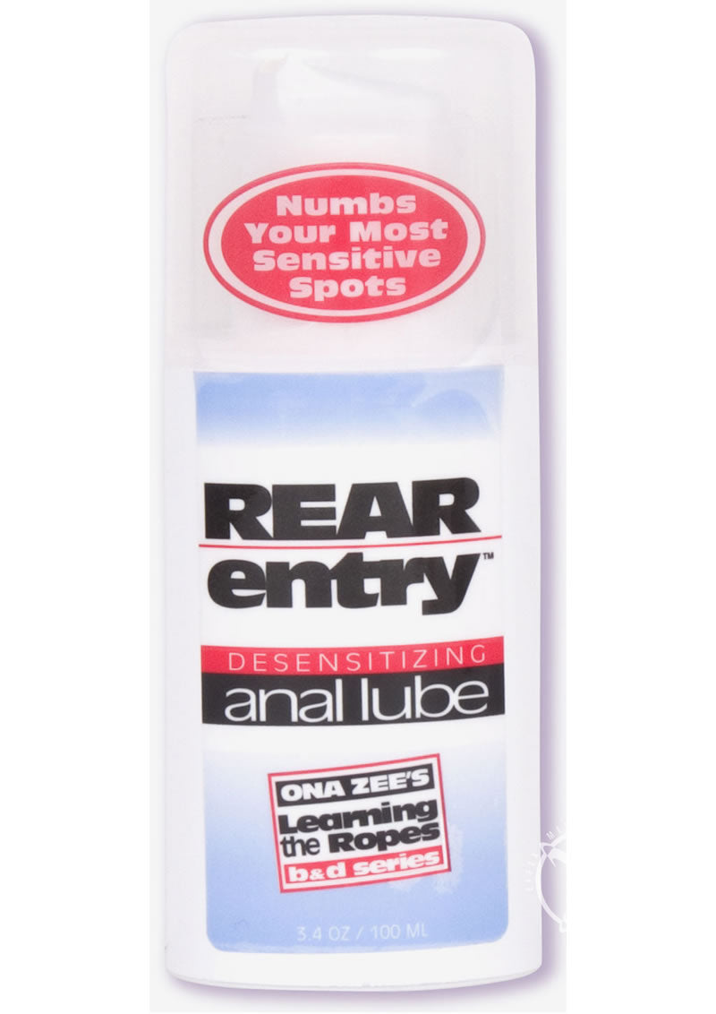 Rear Entry Desensitizing Anal Lube