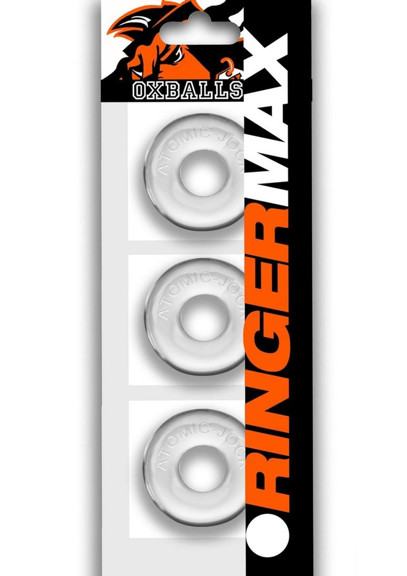 OXBALLS Ringer Max Stretchy Silicone Cock Ring 3-Pack