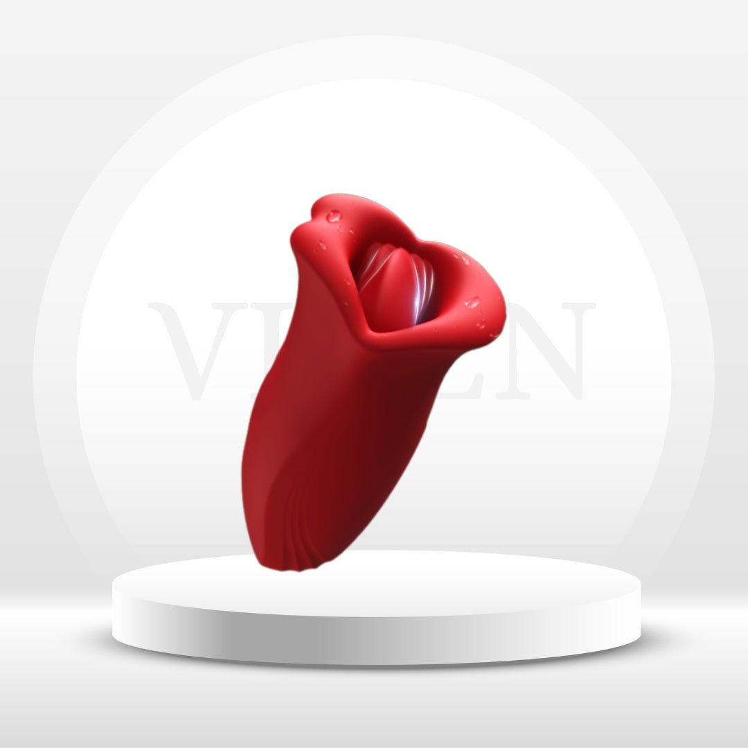 RoseLuxe 2-in-1 Tongue & Clit Vibrator