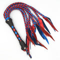 Round Cat-o-Nine Style Braided Flogger - Custom Braided Flogger