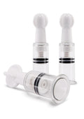 Size Up Nipple and Clit Triple Sucker Set 3PC Twisty Suckers with Rings