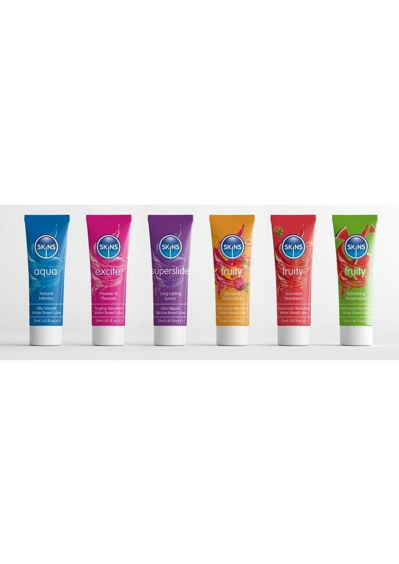 Skins Vital Lubes And Fruity Tubes Flavored Lubes