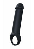 Vibrating Remote Control Silicone Rechargeable Penis Extender Strap On